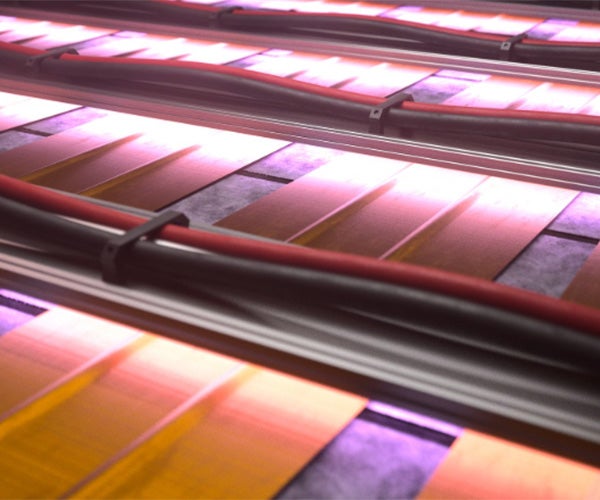 Colorful metal panels