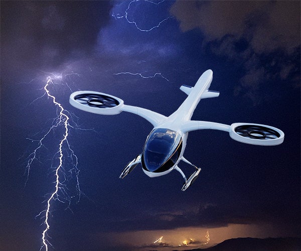 PPG aerospace eVTOL lightning strike protection