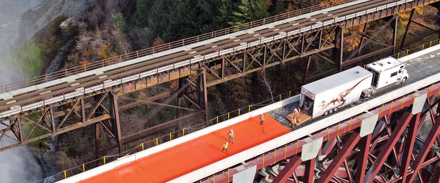 waterproofing-railroad-bridge-deck-ppg-membrane-system