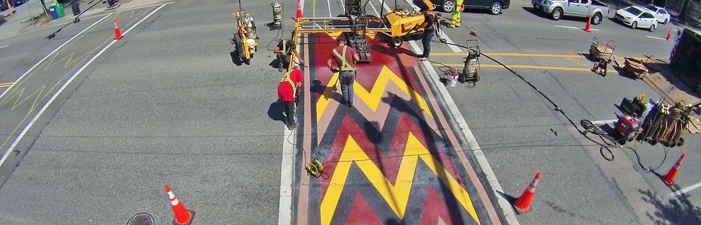 Indigenous Peoples Crosswalks in Vancouver, BC