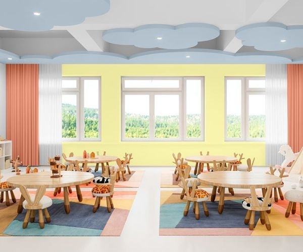 colorful classroom