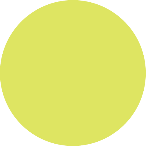 Un círculo amarillo sobre fondo negro