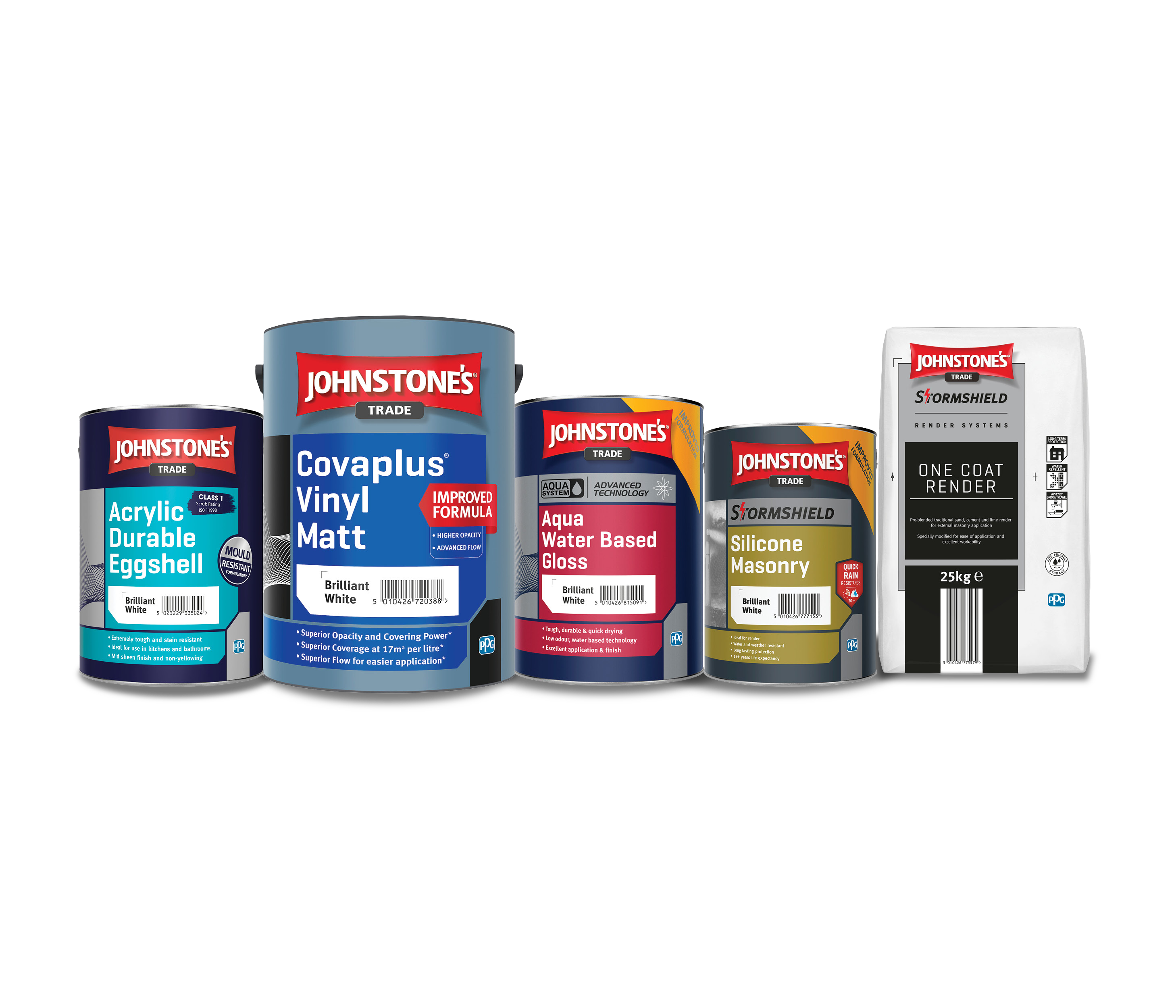 The Johnstones Trade products range