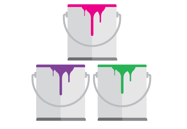 Paint buckets