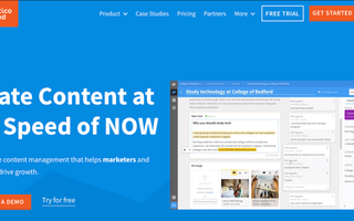 Kentico Cloud homepage