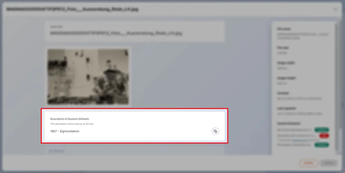 Feld für die Bildbeschreibung „alt-text“ Feld für die Bildbeschreibung „alt-text“