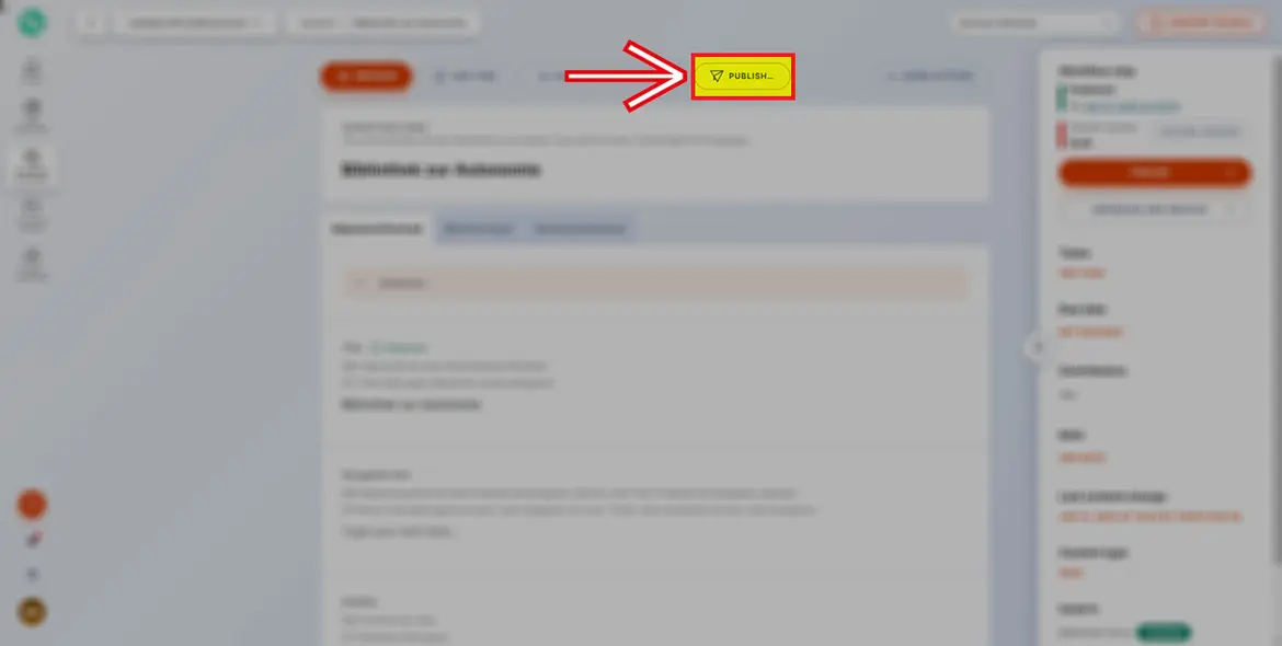 Button Publish Button Publish