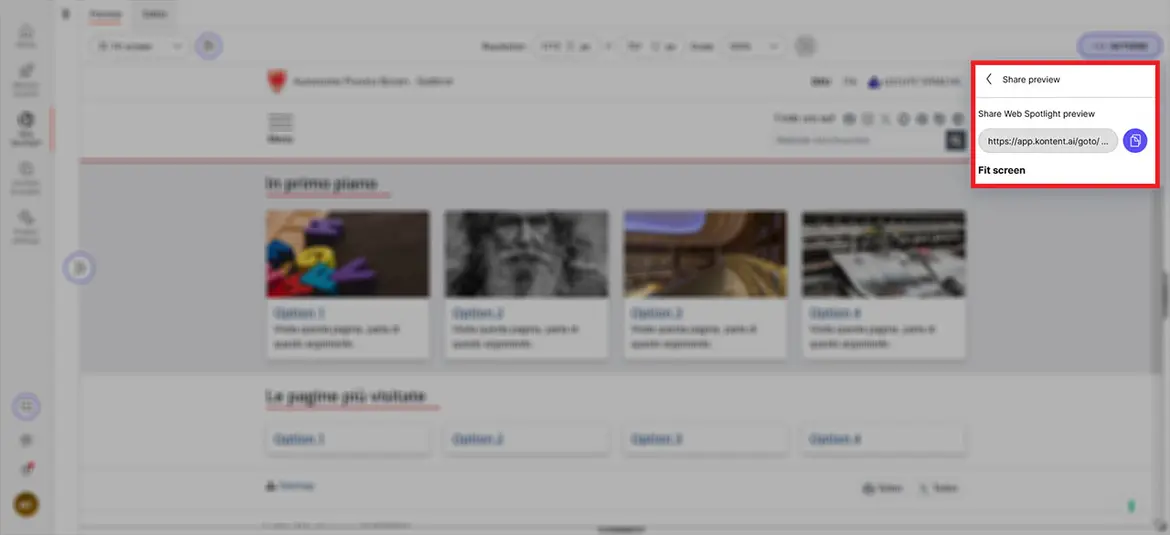 Share preview: Dettaglio Share preview: Dettaglio