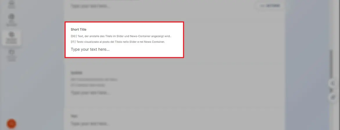 News Item - Short title News Item - Short title