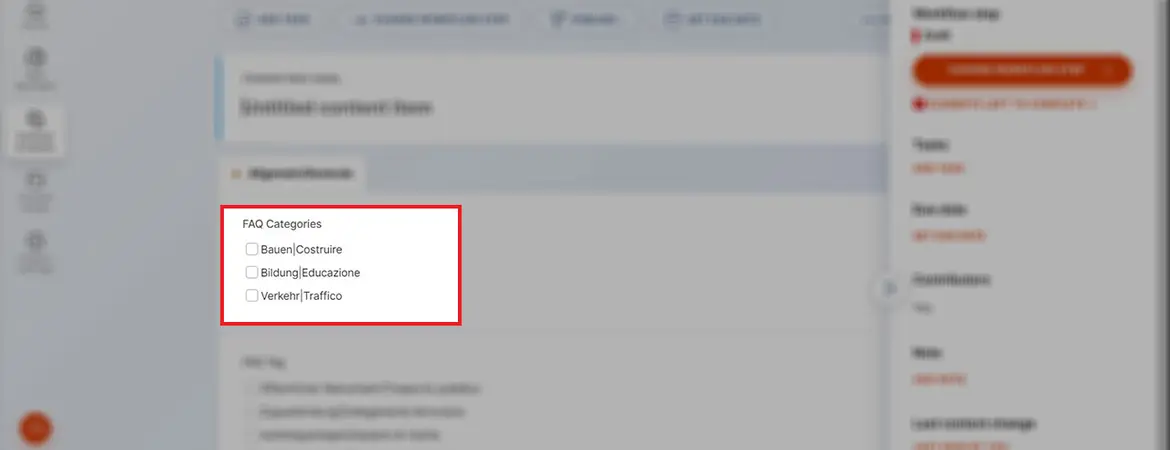FAQ Item - FAQ Categories FAQ Item - FAQ Categories