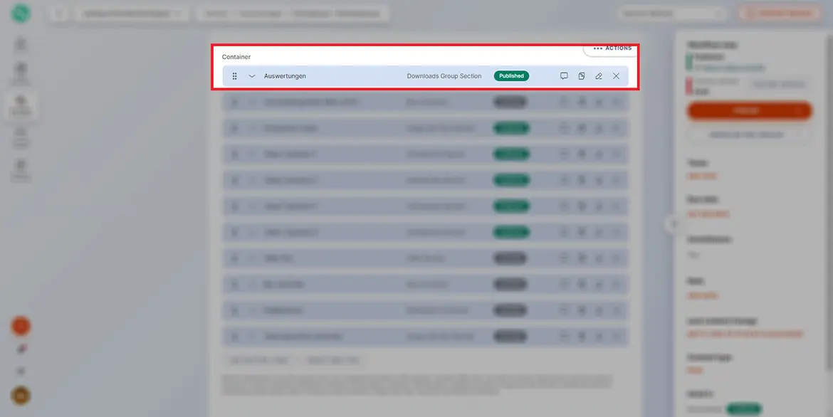 Modul „Downloads Group Section“ (CMS Version) Modul „Downloads Group Section“ (CMS Version)