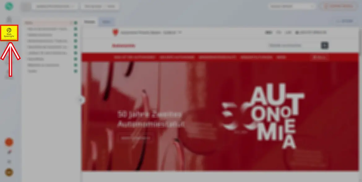 Bereich Web Spotlight Bereich Web Spotlight