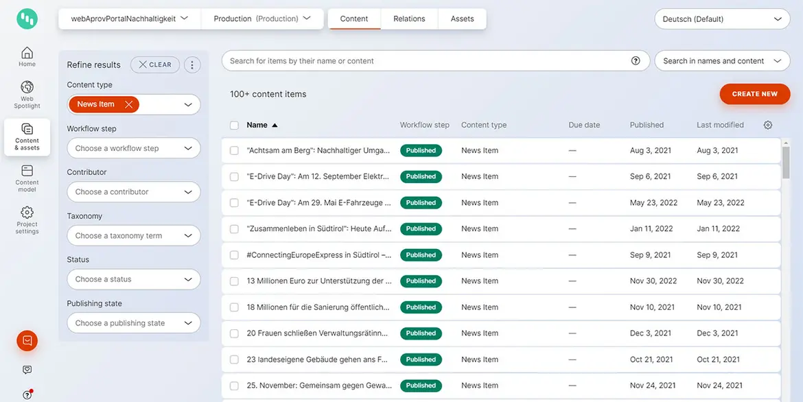 Esempio News Item (versione CMS) Esempio News Item (versione CMS)