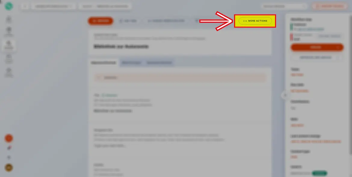 Button „More actions“ Button „More actions“
