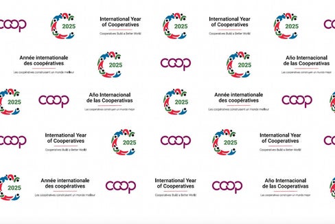 Logo Jahr der Genossenschaften