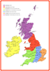 Map of the United Kingdom