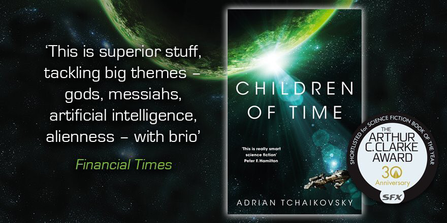 Children of Time promotional banner image