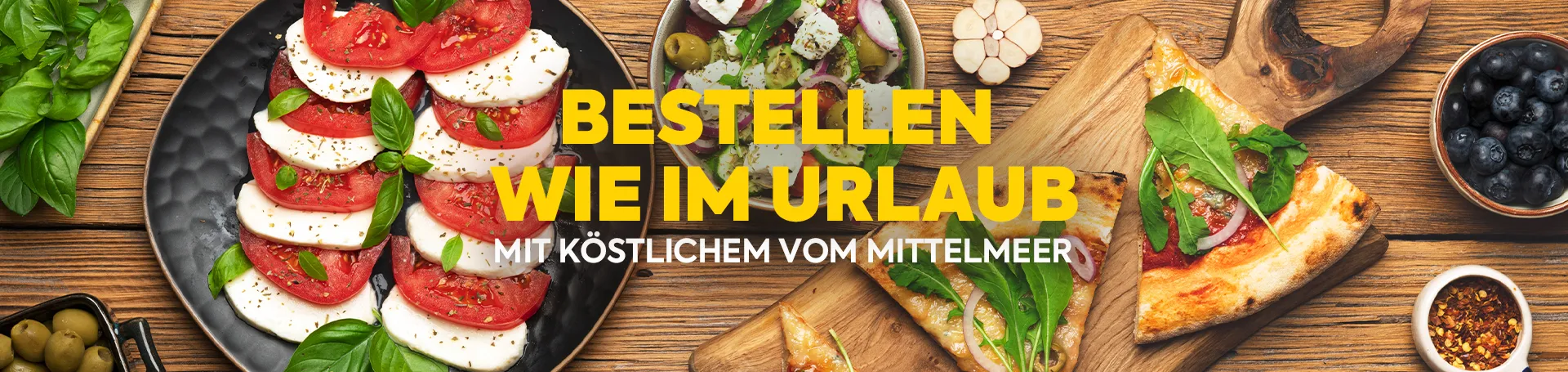 Bestellen wie im Urlaub: Mit Köstlichem vom Mittelmeer