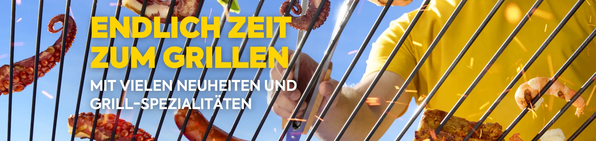 Endlich Zeit zum Grillen: Mit vielen Neuheiten und Grill-Spezialitäten