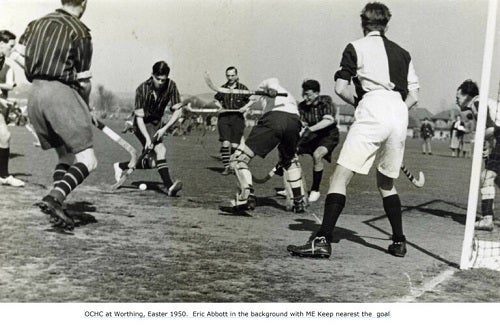 Hockey History - OCHC at Worthing for easter hockey festival - 9 April 1950