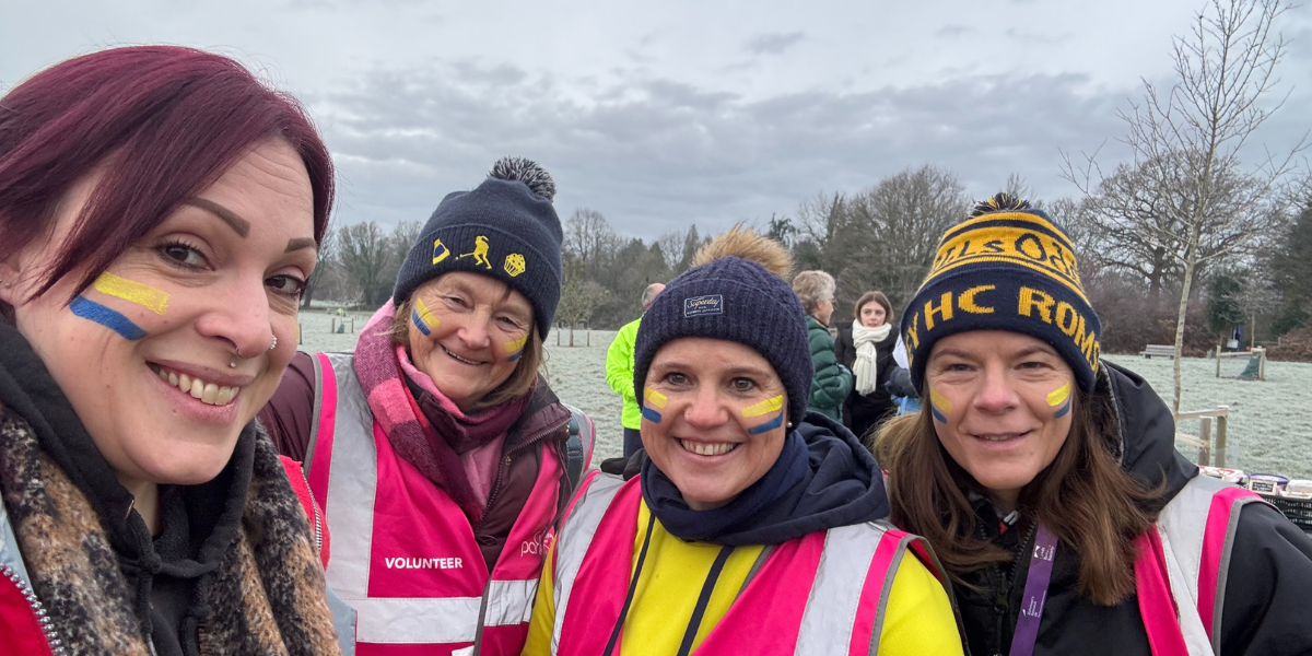 Group of women volunteering