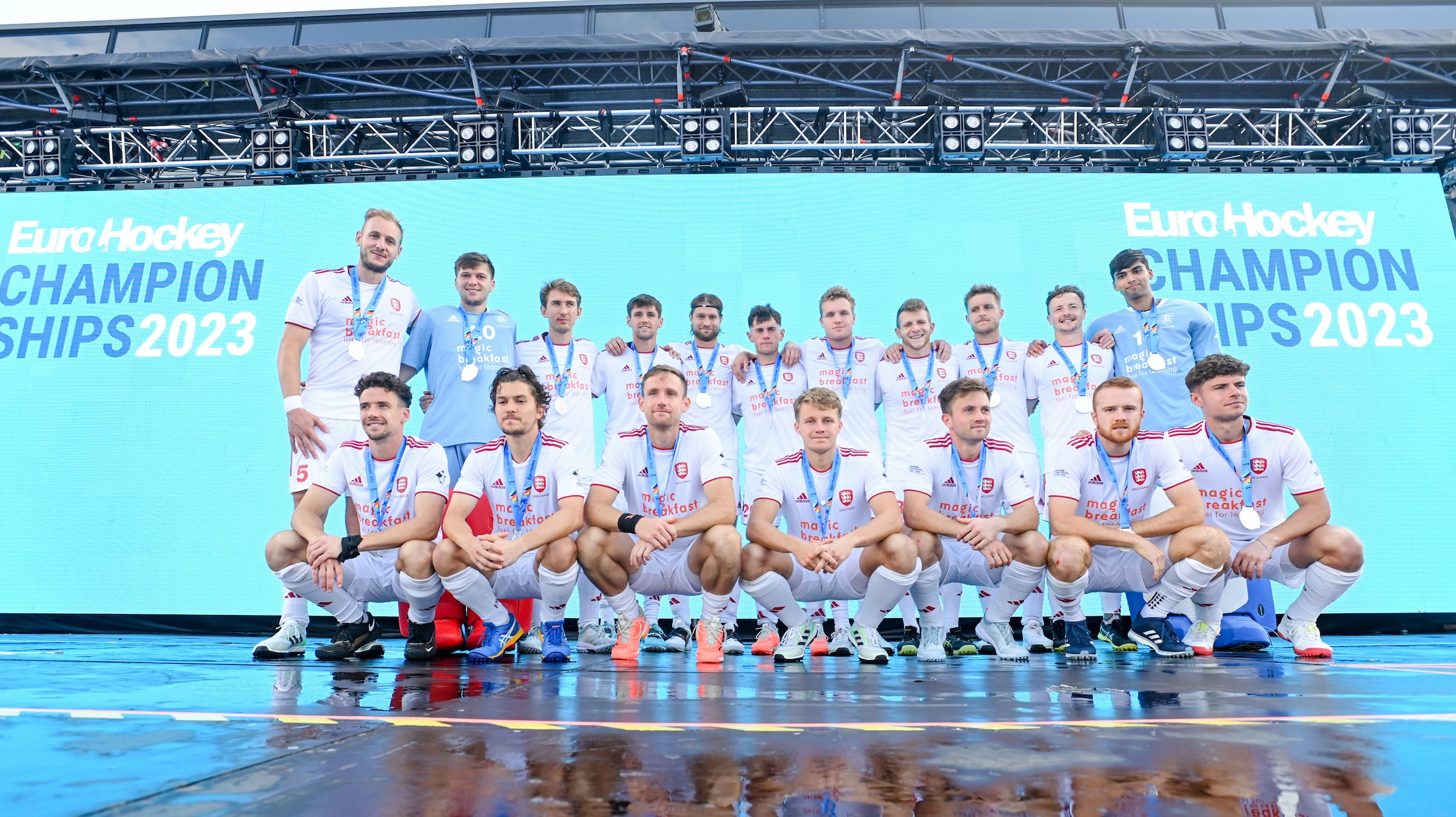 England Men Settle for Silver medal at Euros 2023
