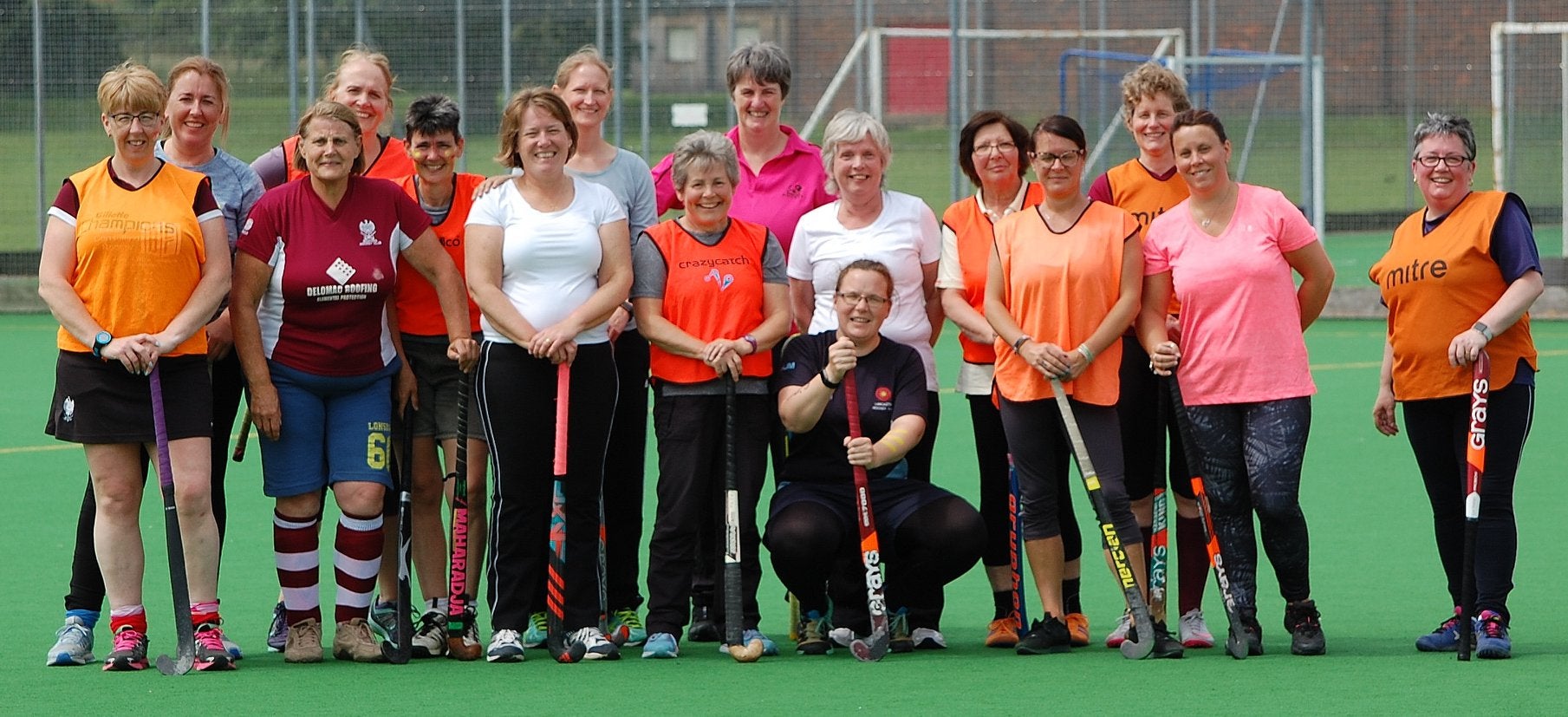 Inaugural%20walking%20hockey%20session - England: International Women's Day - Jean Fitch's lifelong love of hockey - The theme of the 2025 International Women's Day is Accelerate Action. Jean Fitch from Bedford Hockey Club has spent the last 30 years involved in the club and was integral to the launch of the successful walking hockey sessions while playing in goal and fundraising for the club. We invited her to share her love of hockey and the positive changes that have been made at the club and the sport.  