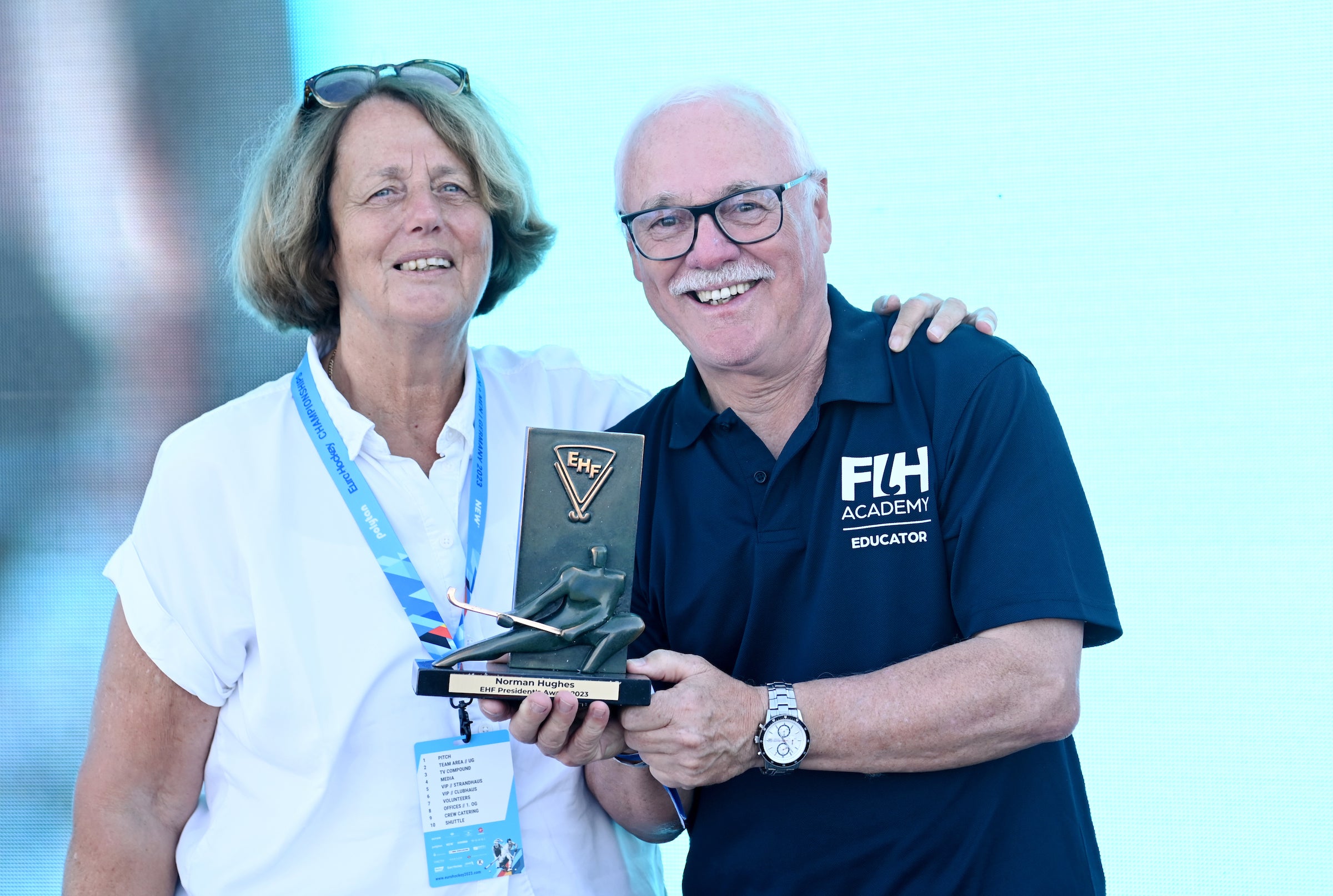 Norman Hughes - EuroHockey President’s Award
