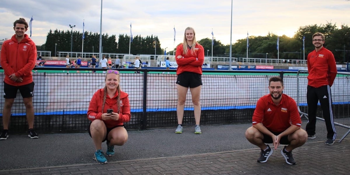 England Hockey staff picture during COVID-19 