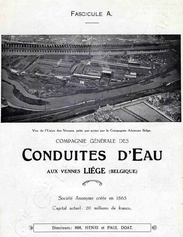 Bewijs van 150 jaar oude waterleiding.