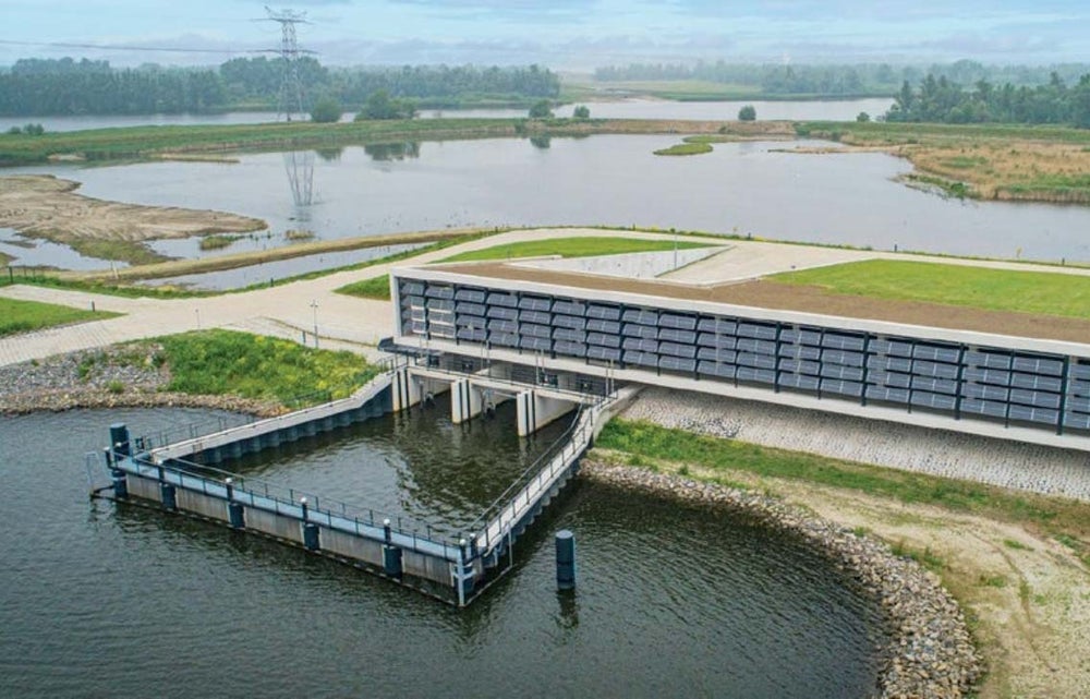 Luchtfoto productielocatie