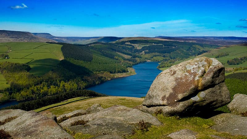 The Peak District National Park is just outside the city