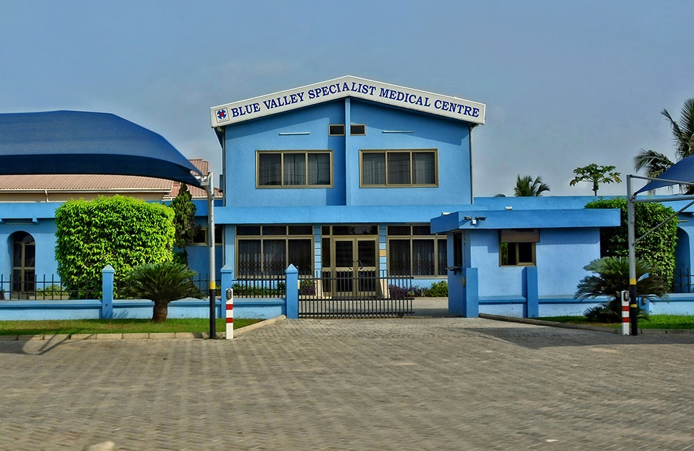 Health centre in Ghana. Credit: Shutterstock.