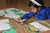 A young child in India reading a storybook. Credit: Gideon Arulmani.