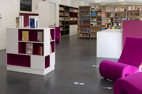 Bibliothek Lesebereich