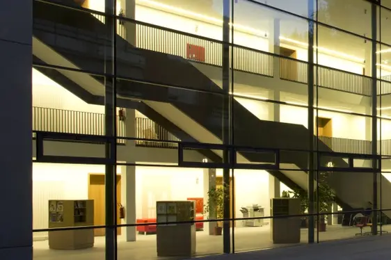 Nordansicht mit Haupttreppe