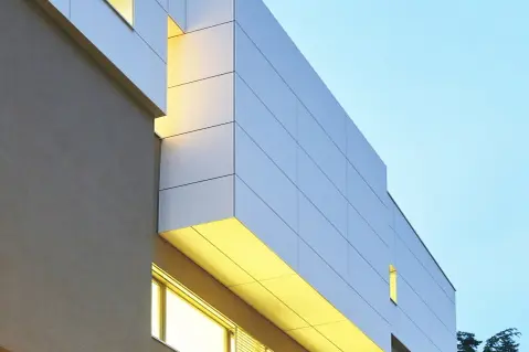 Detail der Fassade in der Fagenstrasse (Fotograf Renè Riller)