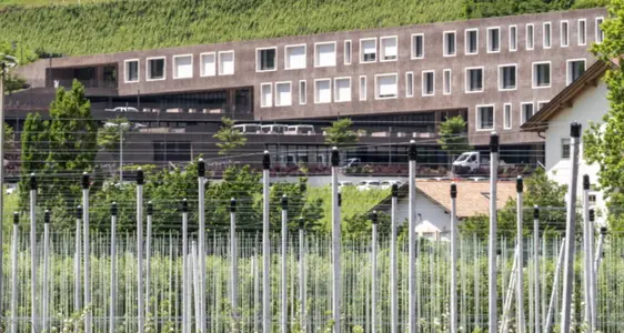 Pfatten: Laimburg Bau des Versuchszentrum