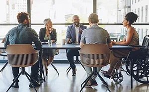 Short course card image to illustrate Collaboration skills for the workplace