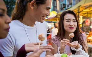 Short course card image to illustrate Elementary Chinese 2: 入门了 rùmén le!