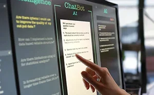 Short course card image to illustrate AI language technology in the workplace