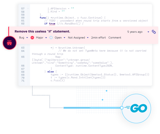 Using Sonar with GO