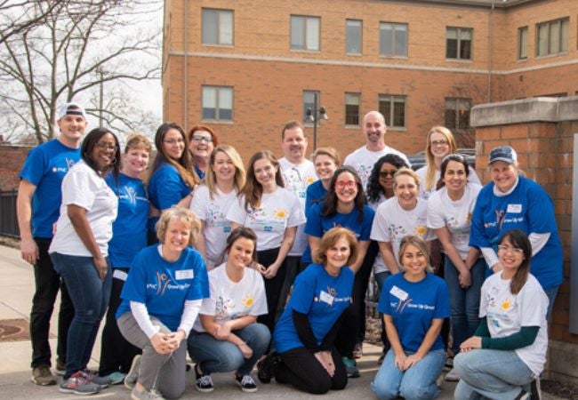 Group of volunteers