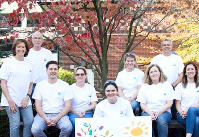 Group of volunteer painters in Milwaukee, Wisconsin 