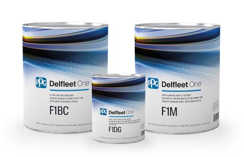 PPG Delfleet One products in cans