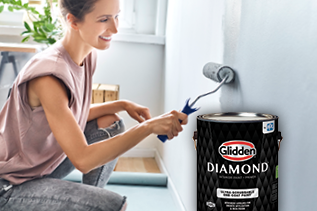 Pittura fai-da-te con PPG Glidden Diamond Paint