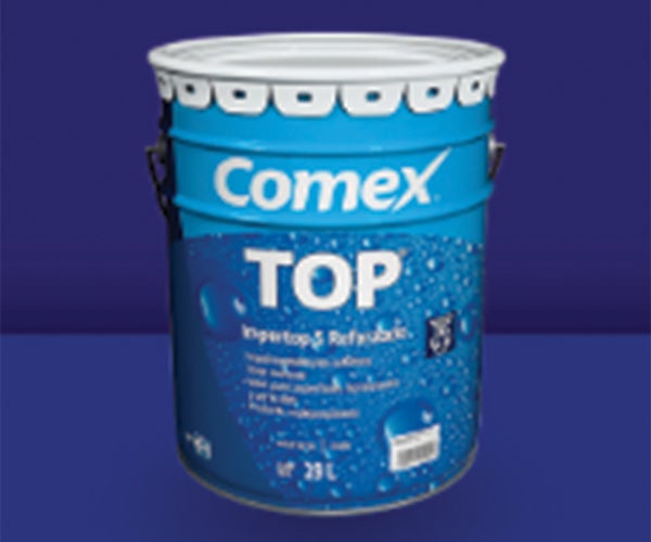 Can of Comex Top paint