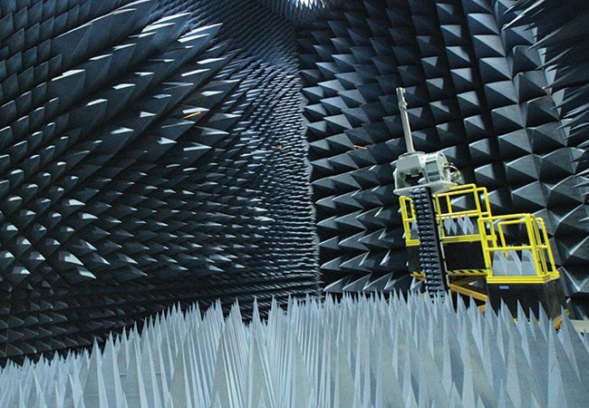 PPG aerospace markets and segments anechoic chambers