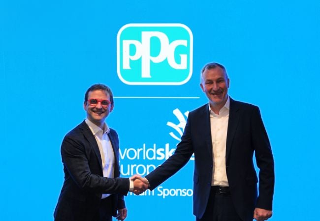 PPG is sponsoring the WorldSkills Europe organization, part of a commitment to support education and workforce development that prepare students for careers.