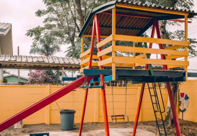 Colorful jungle Gym